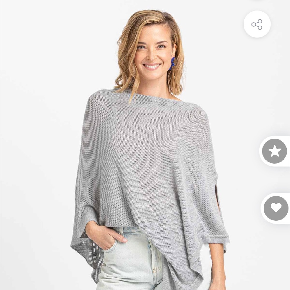 We Are Amma Cocoon in Grey (nursing cover)